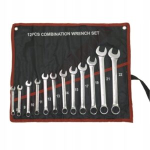 ZESTAW KLUCZY KLUCZE PŁASKO OCZKOWE 12 SZTUK