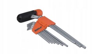ZESTAW KLUCZY TORX DEDRA 0654 T10-T50 NOWE FV
