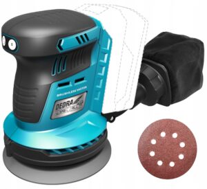 Szlifierka mimośrodowa akumulatorowa 18V, DEDRA
