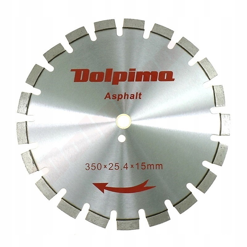 TARCZA DIAMENTOWA ASFALT 350 MM ŚR 25,4 MM 3,2 MM