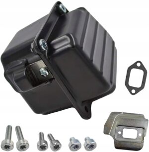 TŁUMIK KPL STIHL 034 036 MS360 ŚRUBY USZCZELKA BLA