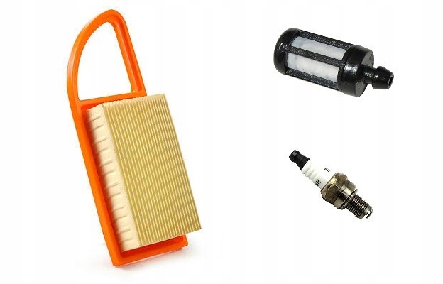 FILTR POWIETRZA PALIWA ŚWIECA STIHL BR500/600/700