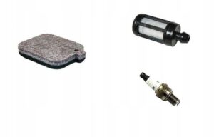 FILTR POWIETRZA PALIWA ŚWIECA STIHL BG 45/50/55/85