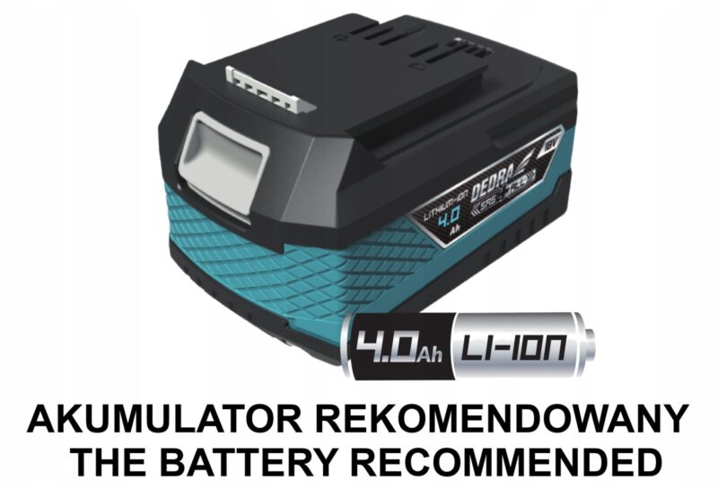 Dmuchawa do liści akumulatorowa 18V, DEDRA