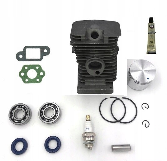 CYLINDER TŁOK STIHL MS180 MS170 018 38 MM +ŁOŻYSKA