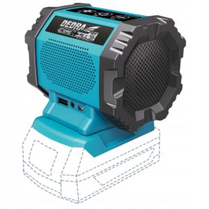 Głośnik bluetooth akumulatorowy 18V DEDRA