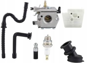 GAŹNIK PRZEWODY FILTRY ŚWIECA STIHL MS260 026 024