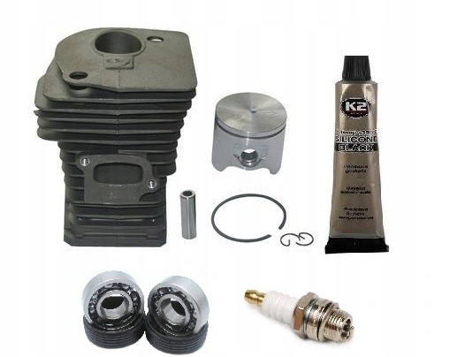 CYLINDER TŁOK HUSQVARNA 340 345 350 44mm ŁOŻYSKA