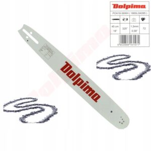 MAKITA DCS430 460 500 PROWADNICA 45CM ŁAŃCUCH X2