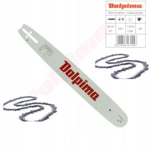 PARTNER PROWADNICA 38CM ŁAŃCUCH X2 500 510 540 545