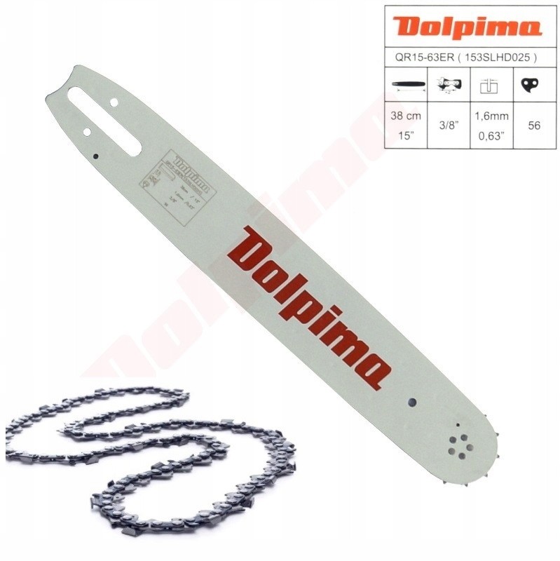 STIHL PROWADNICA 38CM ŁAŃCUCH MS362 MS361 MS360