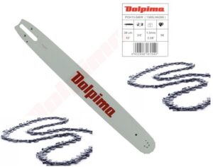 PROWADNICA 2X ŁAŃCUCH 15'' 3/8 HUSQVARNA 55 362