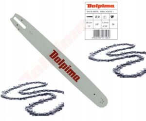 PROWADNICA + 2X ŁAŃCUCH 38CM HUSQVARNA 575 575XP