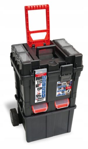 Warsztat na kółkach z 4 ergoboxami DEDRA