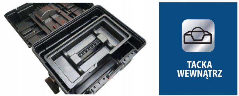 Warsztat na kółkach z 4 ergoboxami DEDRA