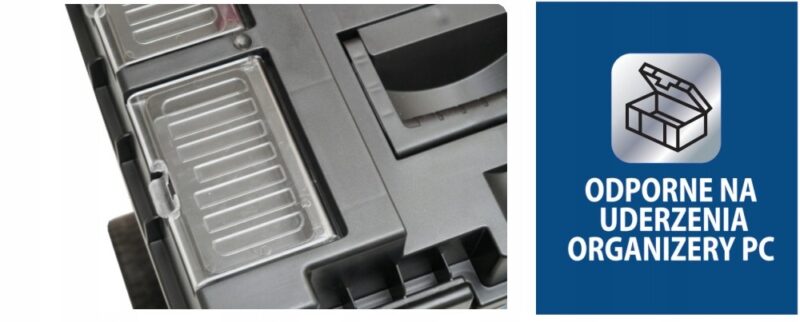 Warsztat na kółkach z 4 ergoboxami DEDRA